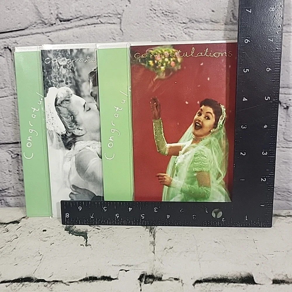 Congratulations Wedding Greeting Cards Lot Of 4 All New Sealed By Bikini / Ohio